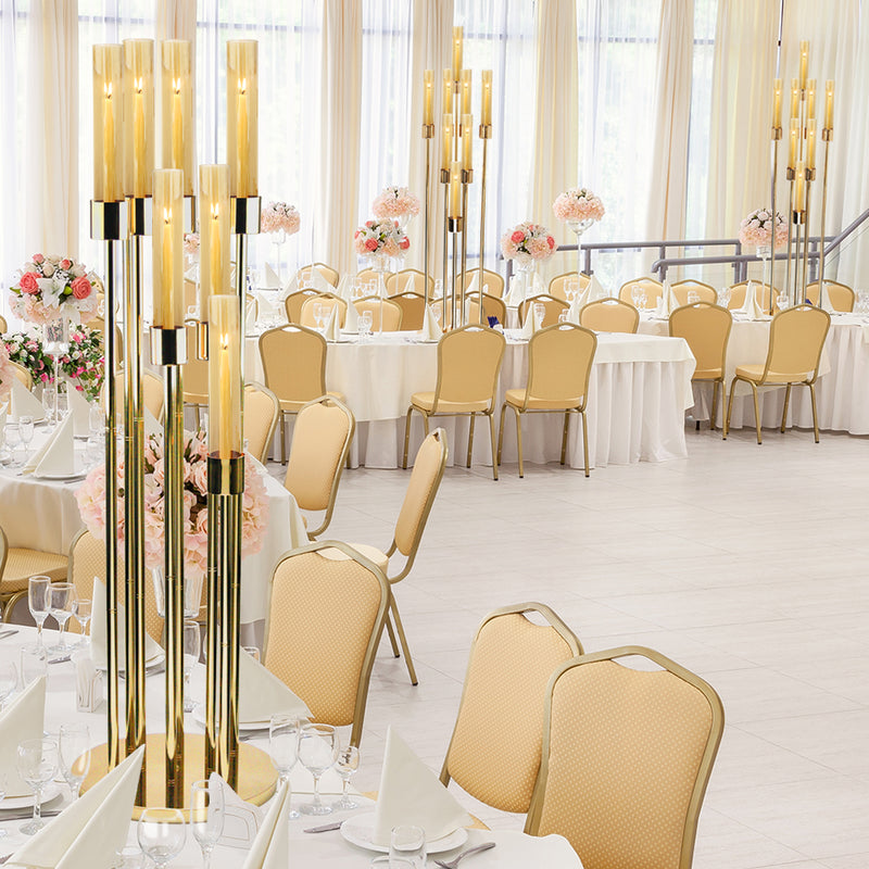 Grand Candle Stand - Wholesale Designer Metal Candleholders & Candelabras, Modern Centerpieces, Contemporary Plant Stands in Bulk for Interior Design & Home Decor | Unlimited Containers Inc