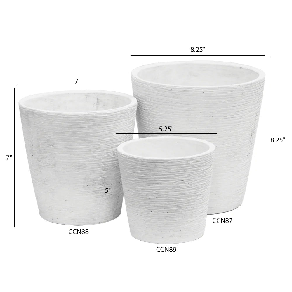 Ravine Collection Pots (with Liner)
