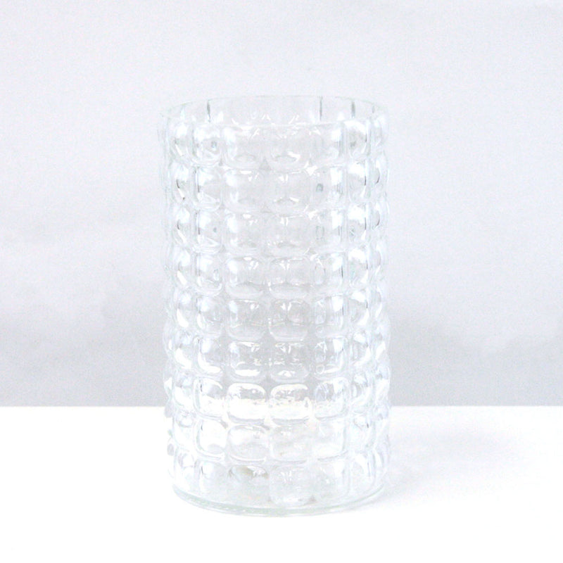 Bubble Cylinder Vase - Beautiful Glass Flower Arrangement Vase | Unlimited Containers | Wholesale Decorative Floral Vases Supplier