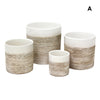 Pinstripe Collection - Modern Ceramic Planters | Unlimited Containers | Wholesale Decorative Ceramic Planters For Florists