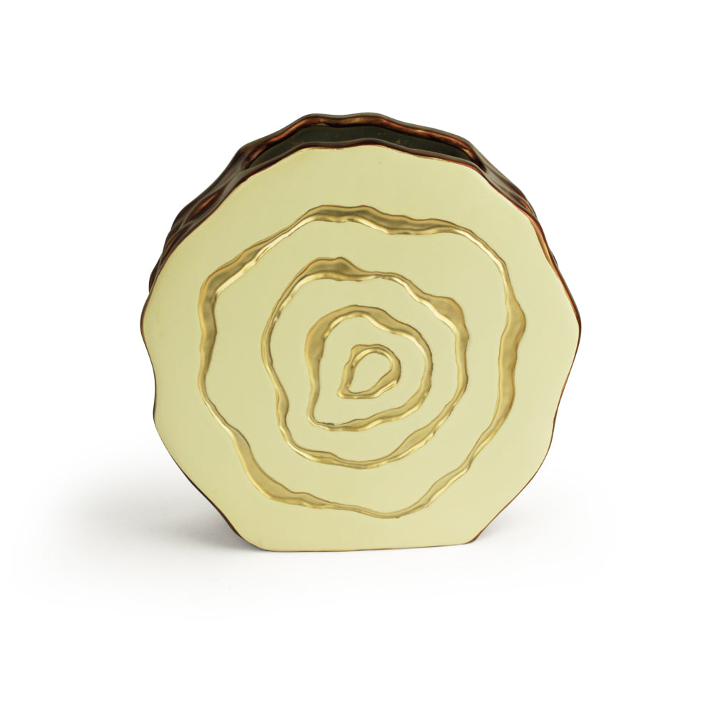 Wood Ceramic Vase