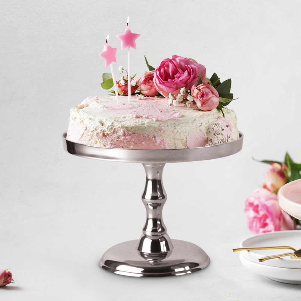 Cake Stand - Wholesale Designer Metal Candleholders & Candelabras, Modern Centerpieces, Contemporary Plant Stands in Bulk for Interior Design & Home Decor | Unlimited Containers Inc
