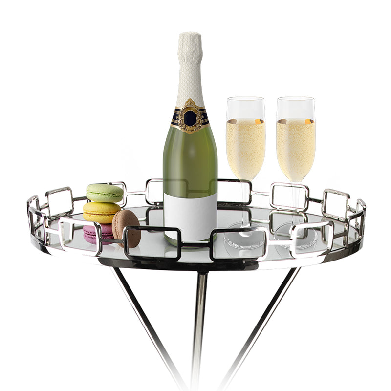 Aluminum Bar Tray - Wholesale Designer Metal Candleholders & Candelabras, Modern Centerpieces, Contemporary Plant Stands in Bulk for Interior Design & Home Decor | Unlimited Containers Inc