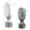 Modern Mystic Collection - Wholesale Poly Resin Vases for Flowers, Designer Poly Resin Columns, Aesthetic Stands and Modern Centerpieces in Bulk for Home Decor Industry | Unlimited Containers Inc