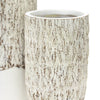 White Rustic Collection - Wholesale Poly Resin Vases for Flowers, Designer Poly Resin Columns, Aesthetic Stands and Modern Centerpieces in Bulk for Home Decor Industry | Unlimited Containers Inc