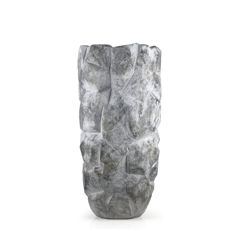 Externsteine Vase - Wholesale Poly Resin Vases for Flowers, Designer Poly Resin Columns, Aesthetic Stands and Modern Centerpieces in Bulk for Home Decor Industry | Unlimited Containers Inc