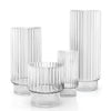 Fluted Vase - Wholesale Glass Floral Vases, Colorful Flower Vessels in Bulk & Decorative Containers For Florists | Unlimited Containers Inc