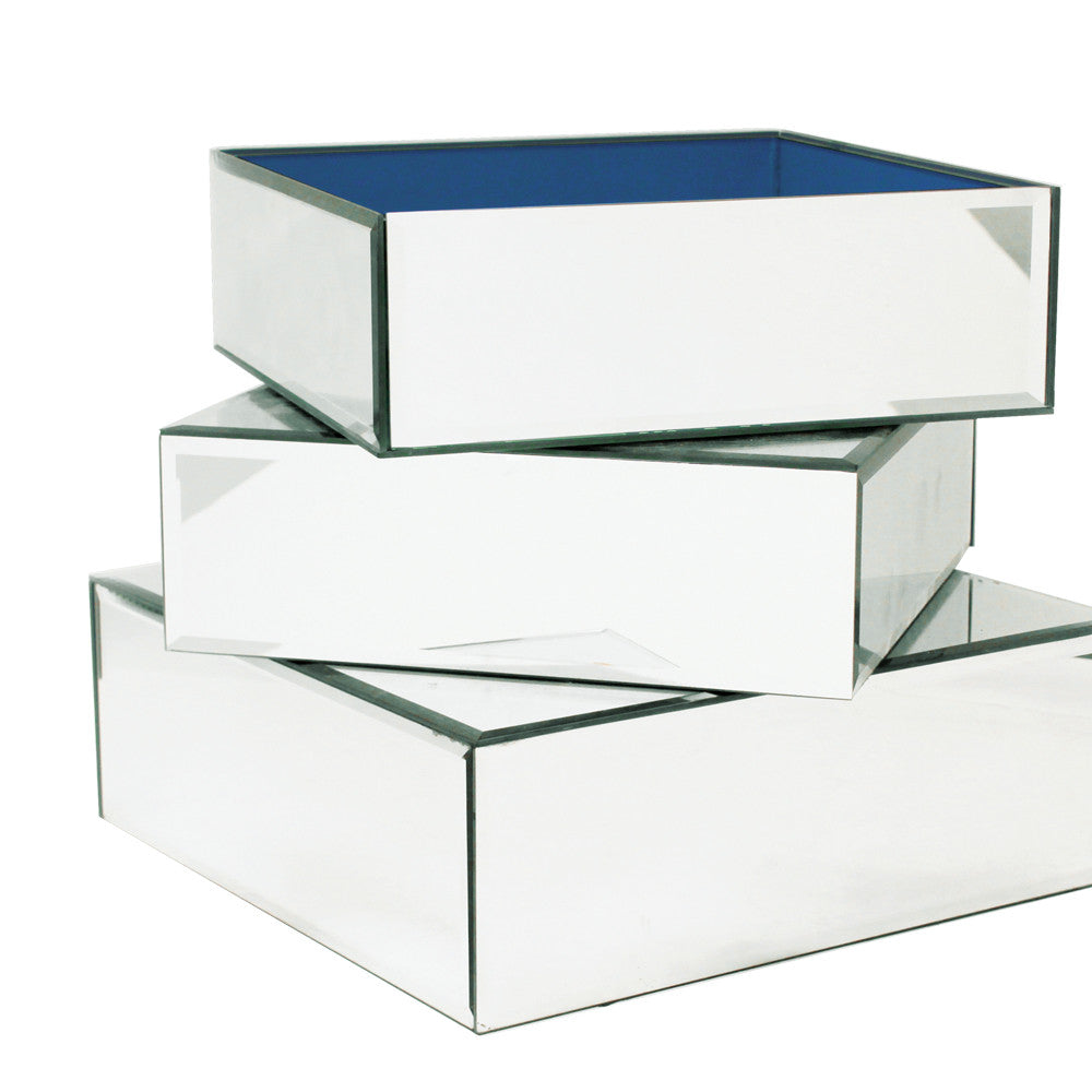 Mirror Floral Aquarium Squares - Wholesale Glass Floral Vases, Colorful Flower Vessels in Bulk & Decorative Containers For Florists | Unlimited Containers Inc