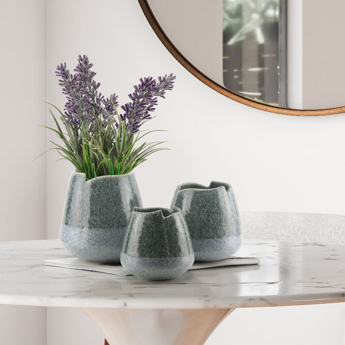 Bloom Vase - Wholesale Ceramic Planters, Bulk Ceramic Pots & Decorative Pottery for Home Decor Industry | Unlimited Containers Inc