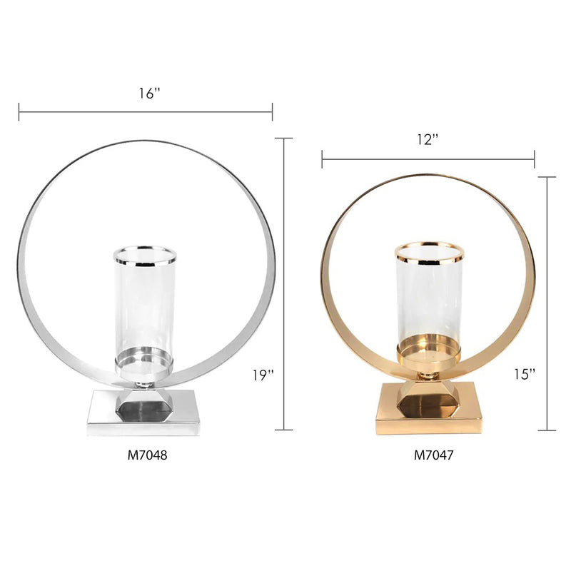 Metal Illumination - Wholesale Designer Metal Candleholders & Candelabras, Modern Centerpieces, Contemporary Plant Stands in Bulk for Interior Design & Home Decor | Unlimited Containers Inc