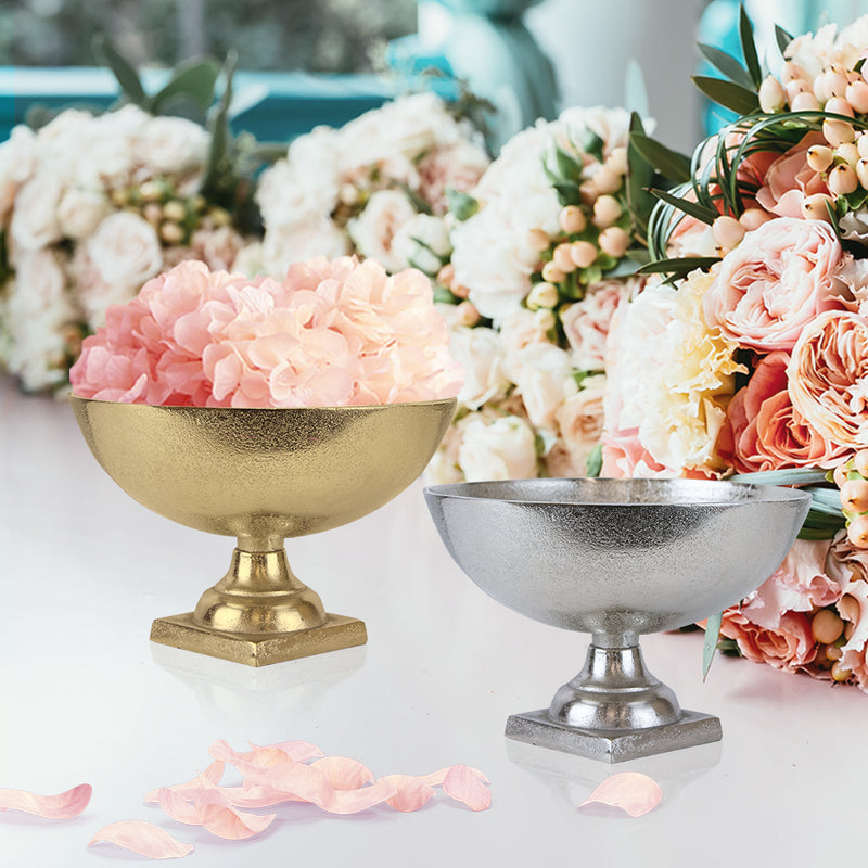 Small Chalice - Wholesale Designer Metal Candleholders & Candelabras, Modern Centerpieces, Contemporary Plant Stands in Bulk for Interior Design & Home Decor | Unlimited Containers Inc