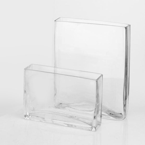 Flat Panel - Wholesale Glass Floral Vases, Colorful Flower Vessels in Bulk & Decorative Containers For Florists | Unlimited Containers Inc