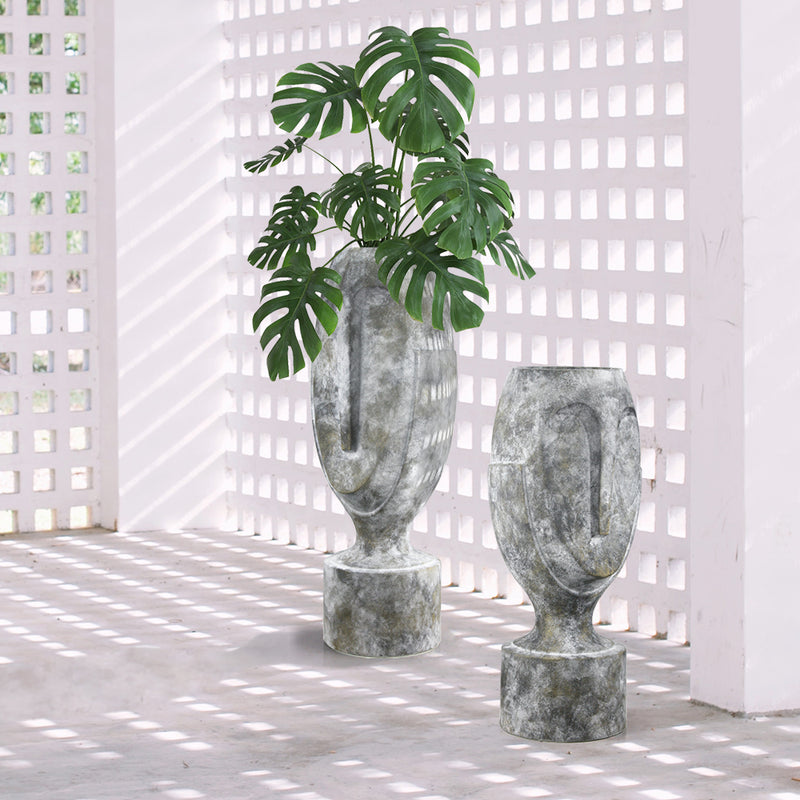 Modern Mystic Collection - Wholesale Poly Resin Vases for Flowers, Designer Poly Resin Columns, Aesthetic Stands and Modern Centerpieces in Bulk for Home Decor Industry | Unlimited Containers Inc