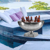 Pedestal Bowl - Wholesale Designer Metal Candleholders & Candelabras, Modern Centerpieces, Contemporary Plant Stands in Bulk for Interior Design & Home Decor | Unlimited Containers Inc