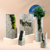 Prehistoric Poly Resin Collection - Wholesale Poly Resin Vases for Flowers, Designer Poly Resin Columns, Aesthetic Stands and Modern Centerpieces in Bulk for Home Decor Industry | Unlimited Containers Inc