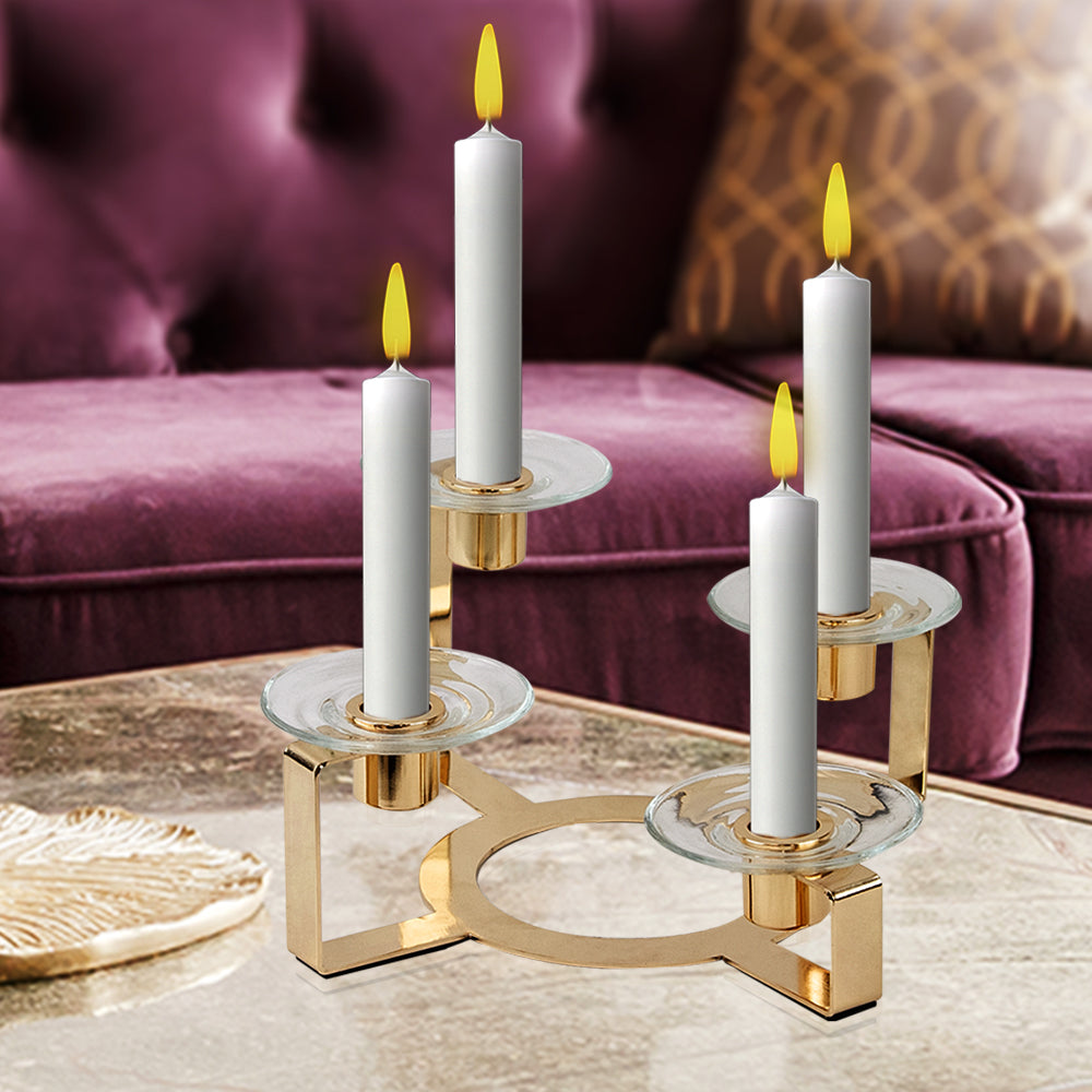 Mini Gold Candle Holder