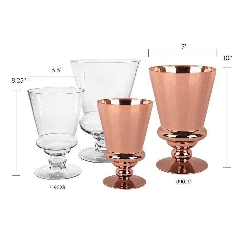 Chalice - Modern Glass Vases For Flowers | Unlimited Containers | Wholesale Decorative Vases For Flower Shops