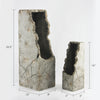 Prehistoric Poly Resin Collection - Wholesale Poly Resin Vases for Flowers, Designer Poly Resin Columns, Aesthetic Stands and Modern Centerpieces in Bulk for Home Decor Industry | Unlimited Containers Inc