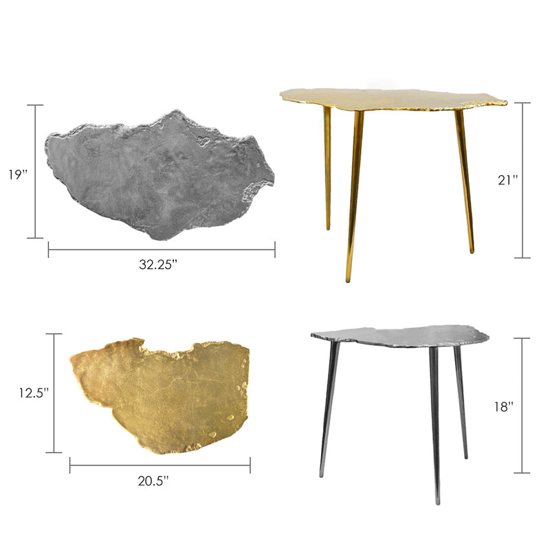 Metal Infernal Coffee Table - Wholesale Designer Metal Candleholders & Candelabras, Modern Centerpieces, Contemporary Plant Stands in Bulk for Interior Design & Home Decor | Unlimited Containers Inc