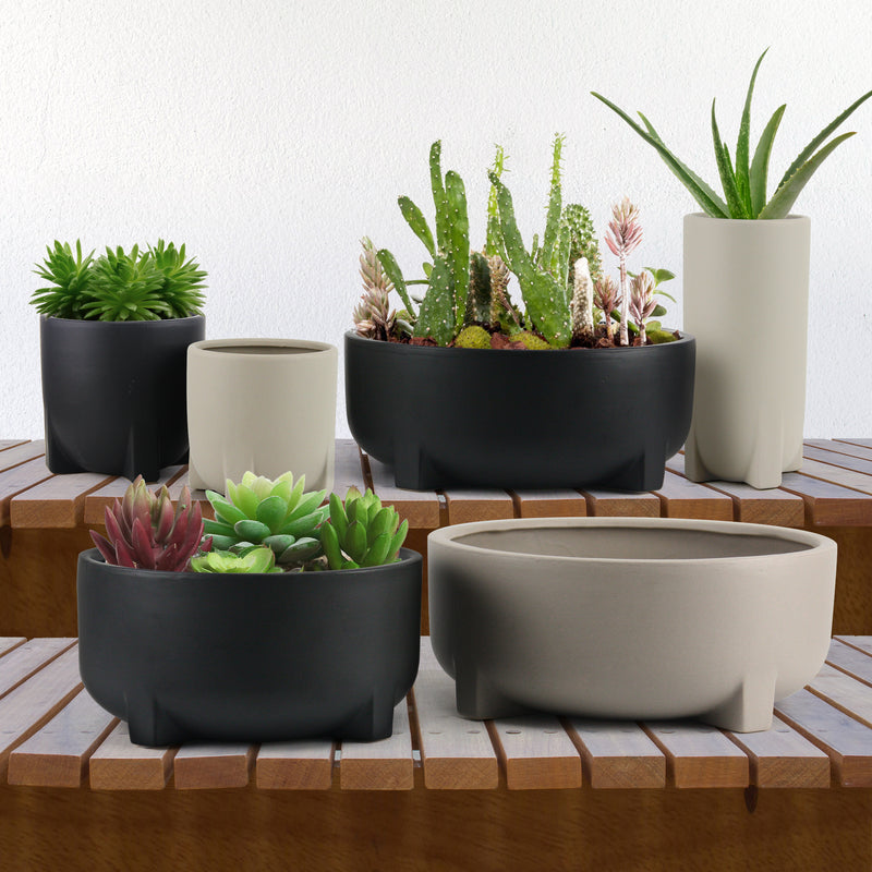 Smooth Organic Collection - Wholesale Ceramic Planters, Bulk Ceramic Pots & Decorative Pottery for Home Decor Industry | Unlimited Containers Inc