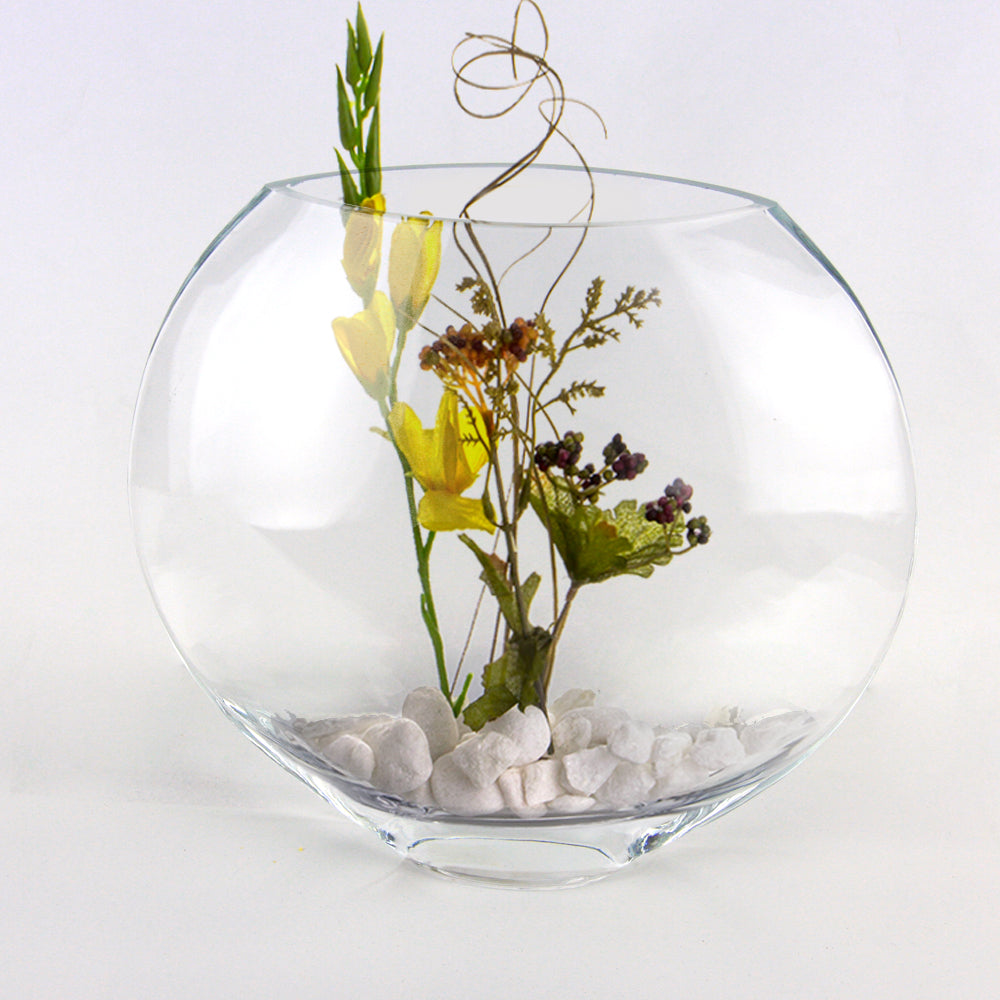 Moon Vase Terrarium - Decorative Glass Floral Vase | Unlimited Containers | Wholesale Vases For Florists