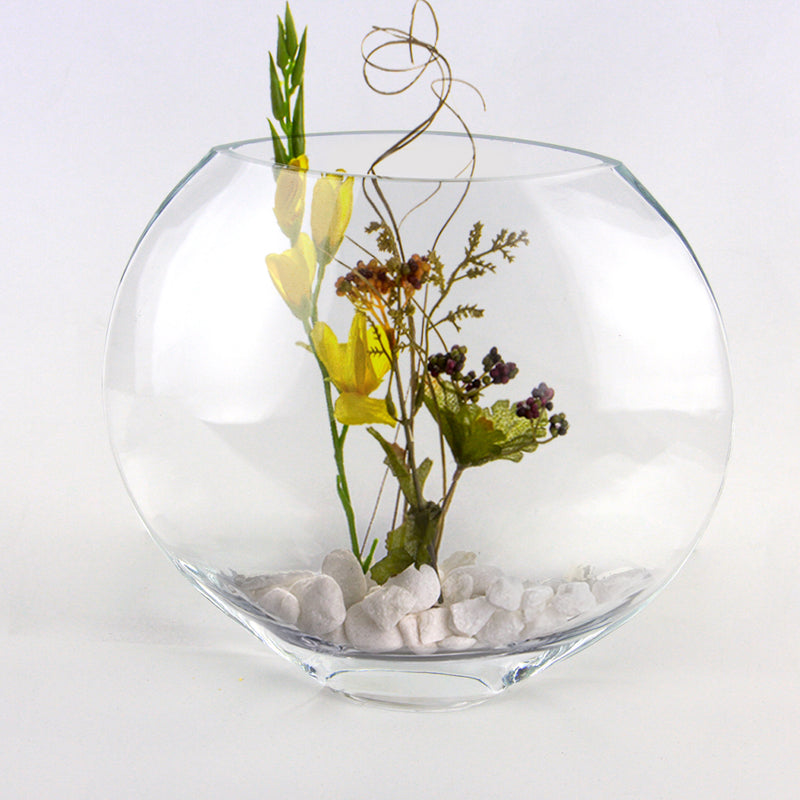 Moon Vase Terrarium - Decorative Glass Floral Vase | Unlimited Containers | Wholesale Vases For Florists