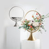 Encircled Bowl - Wholesale Designer Metal Candleholders & Candelabras, Modern Centerpieces, Contemporary Plant Stands in Bulk for Interior Design & Home Decor | Unlimited Containers Inc
