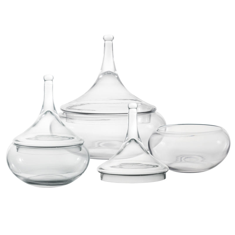 Top Apothecary Jar - Wholesale Glass Floral Vases, Colorful Flower Vessels in Bulk & Decorative Containers For Florists | Unlimited Containers Inc