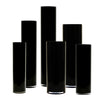 Premium Layered Glass Cylinder in Black - Wholesale Glass Floral Vases, Colorful Flower Vessels in Bulk & Decorative Containers For Florists | Unlimited Containers Inc