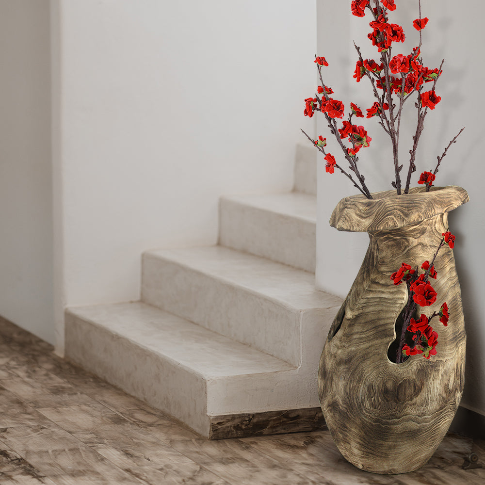 Whimsical Wood Vase