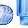 Fluted Vase - Pretty Glass Flower Vase | Unlimited Containers | Bulk Decorative Floral Containers For Florists